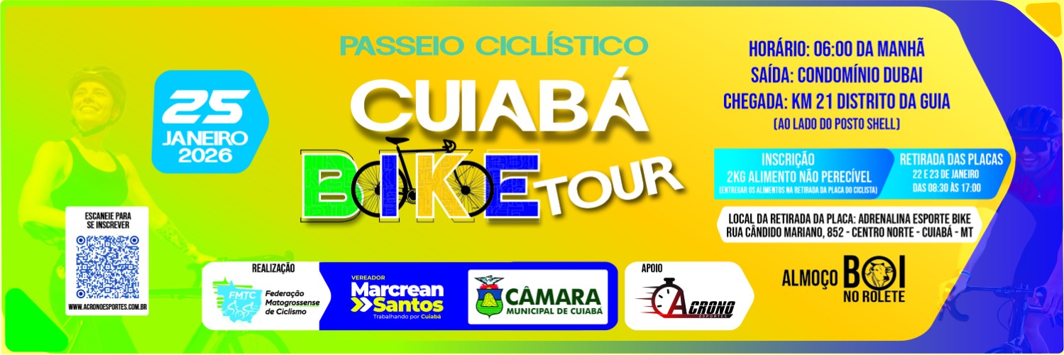 PASSEIO CICLISTICO BIKE TOUR - BOI NO ROLETE - 2026