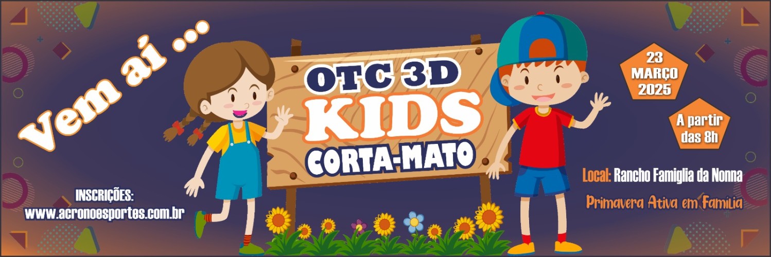 OTC 3D KIDS CORTA-MATO - Primavera Ativa em família