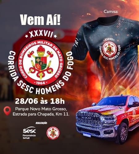 37ª CORRIDA SESC HOMENS DO FOGO - EDIÇÃO 2025