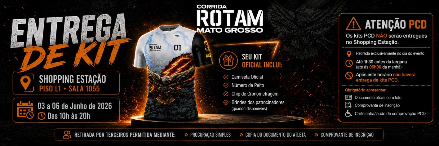 1ª CORRIDA ROTAM MATO GROSSO 7 KM - 2026