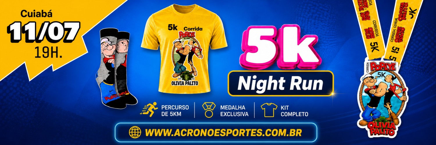 CORRIDA POPAYE & OLIVIA PALITO 5KM