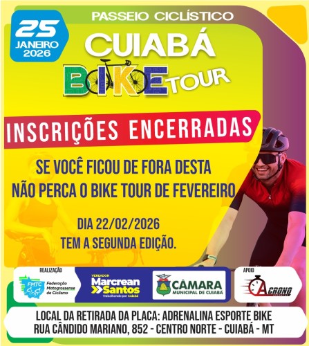 PASSEIO CICLISTICO BIKE TOUR - BOI NO ROLETE - 2026