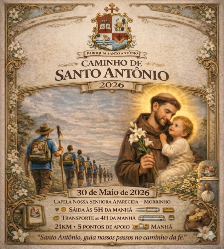 CAMINHO DE SANTO ANTÔNIO - 2026