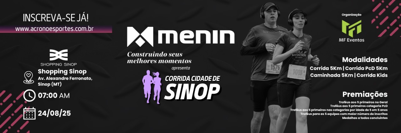 CORRIDA CIDADE DE SINOP - 2025