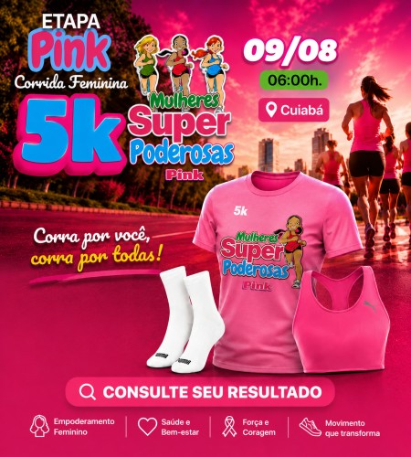 MULHERES SUPER PODEROSAS ETAPA PINK