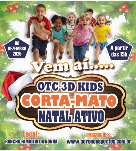 OTC 3D KIDS CORTA-MATO NATAL ATIVO