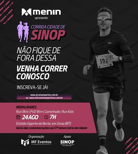 CORRIDA CIDADE DE SINOP - 2025
