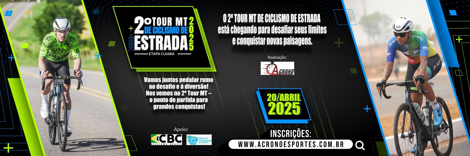 2º TOUR MT DE CICLISMO DE ESTRADA - CUIABÁ - MT - 2025
