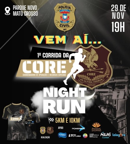 1ª CORRIDA DE RUA DA CORE 2025