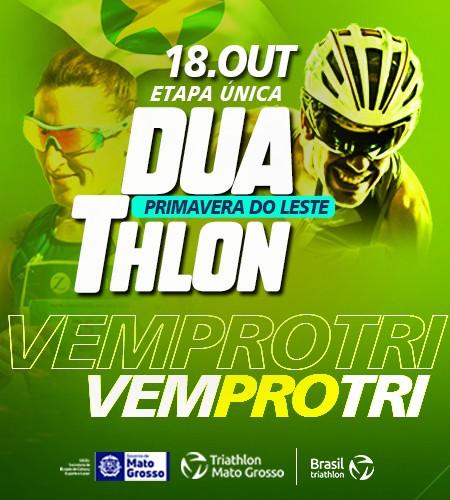 ESTADUAL DE DUATHLON - ETAPA ÚNICA - PRIMAVERA DO LESTE - MT