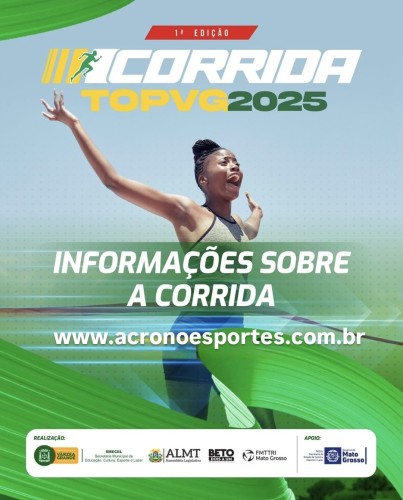 1ª CORRIDA DE RUA TOPVG - 2025
