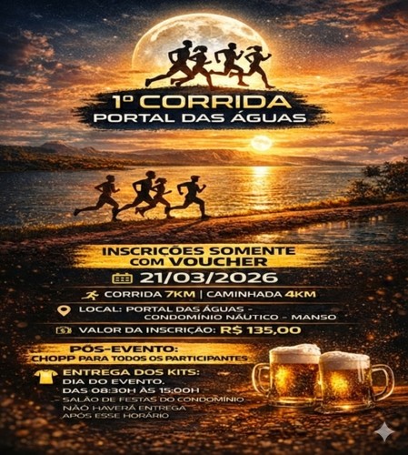 1° CORRIDA DO CONDOMINIO PORTAL DAS ÁGUAS