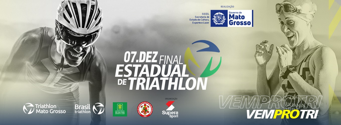 ESTADUAL DE TRIATHLON 3ª ETAPA FINAL – 07 DE DEZEMBRO DE 2025