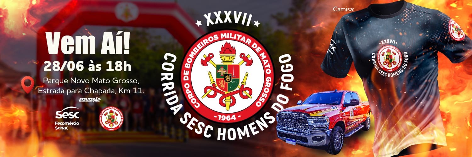 37ª CORRIDA SESC HOMENS DO FOGO - EDIÇÃO 2025