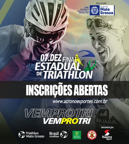ESTADUAL DE TRIATHLON 3ª ETAPA FINAL – 07 DE DEZEMBRO DE 2025