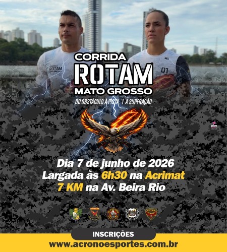 1ª CORRIDA ROTAM MATO GROSSO 7 KM - 2026