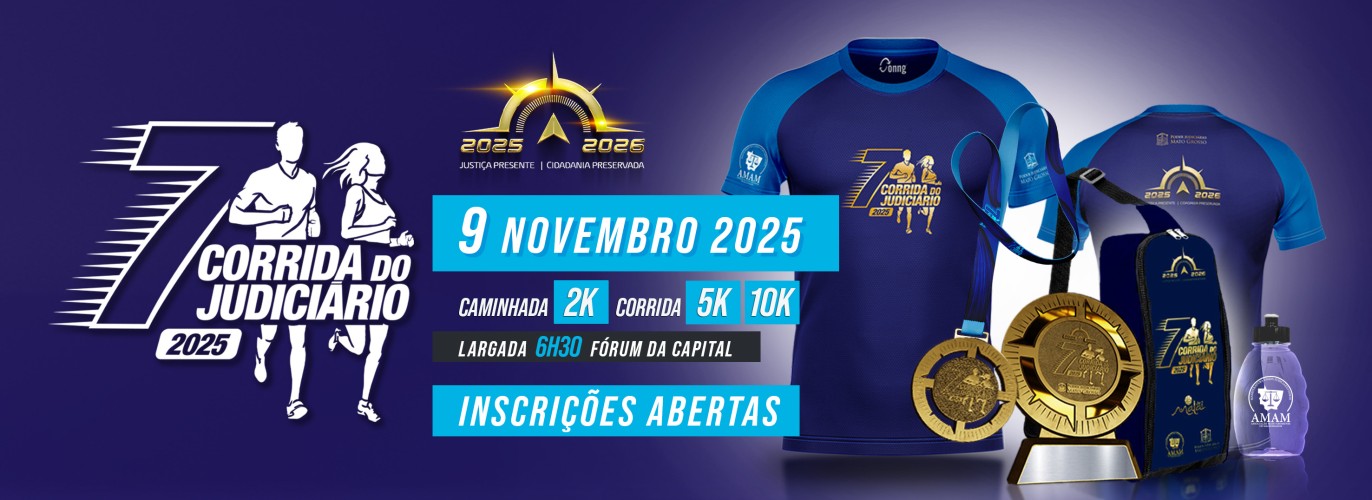 7ª CORRIDA DO JUDICIÁRIO - CUIABÁ - MT - 2025