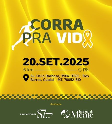 1ª CORRIDA CORRA PRA VIDA - CUIABÁ – MT