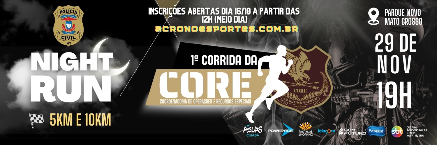 1ª CORRIDA DE RUA DA CORE 2025