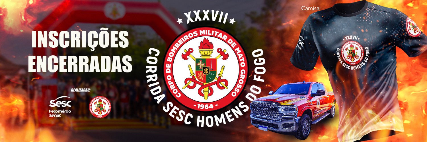 37ª CORRIDA SESC HOMENS DO FOGO - EDIÇÃO 2025